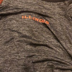 Colosseum Shirts - Illinois Fighting Illini Quarter Zip Colosseum Shirts - Illinois Fighting Illini Quarter Zip